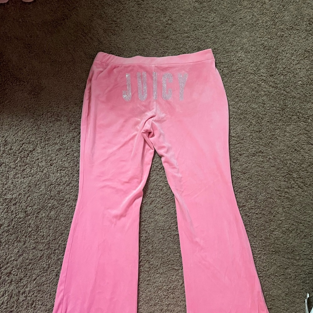 Juicy Couture Pink Velour Lounge Pants